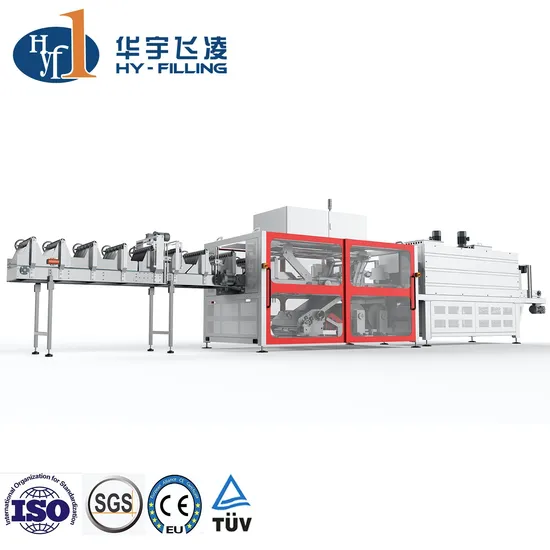 Máquina automática de embalaje retráctil con calefacción de película de PE, envoltura de sellado térmico, túnel de embalaje